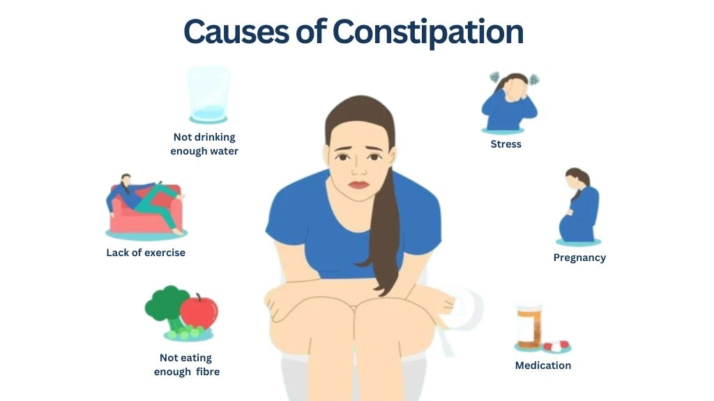 causes of constipation graphics